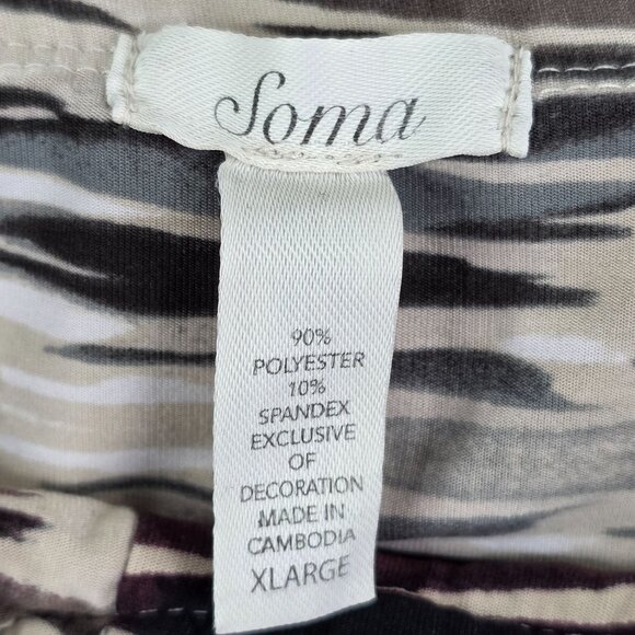 Womens Soma Strapless Maxi Dress With Crochet Detail Polyester Stretch Size XL - Picture 3 of 7